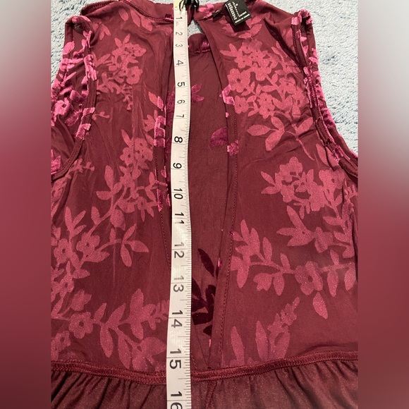 forever 21 Dark red women dress, large size - Picture 9 of 9